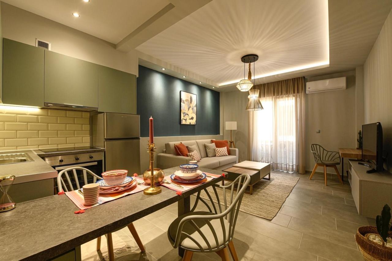 Sunny Luxury Suite Grey Kavála Luaran gambar